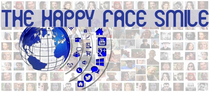 THE HAPPY FACE SMILE Font examples