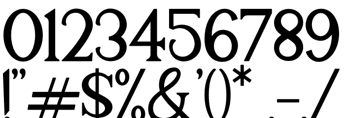 THE HELMUNTE Font OTHER CHARS