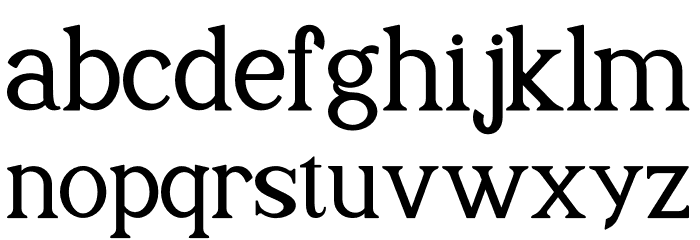 THE HELMUNTE Font LOWERCASE