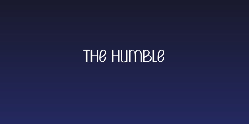 THE HUMBLE Social Header