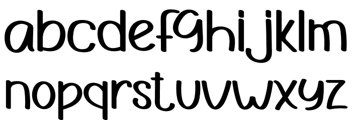 THE HUMBLE Font LOWERCASE
