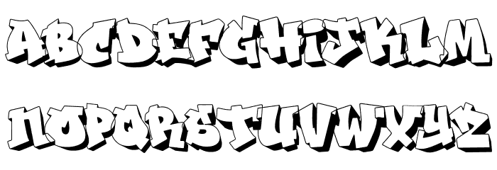 THE JACATRA Font LOWERCASE