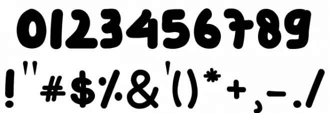 THE JACK MARRON Font OTHER CHARS