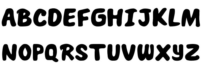 THE JACK MARRON Font LOWERCASE