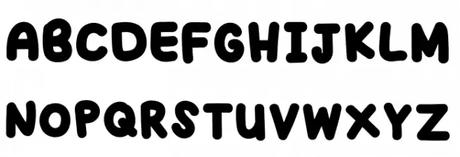 THE JHONNY TAN फ़ॉन्ट लोअरकेस