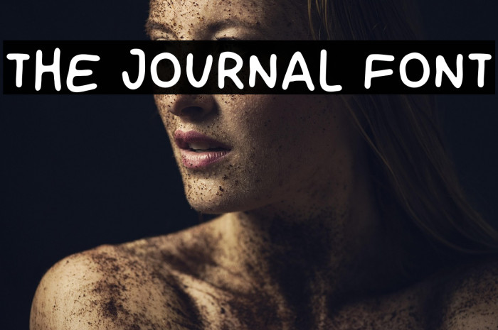 THE JOURNAL FONT Example 3