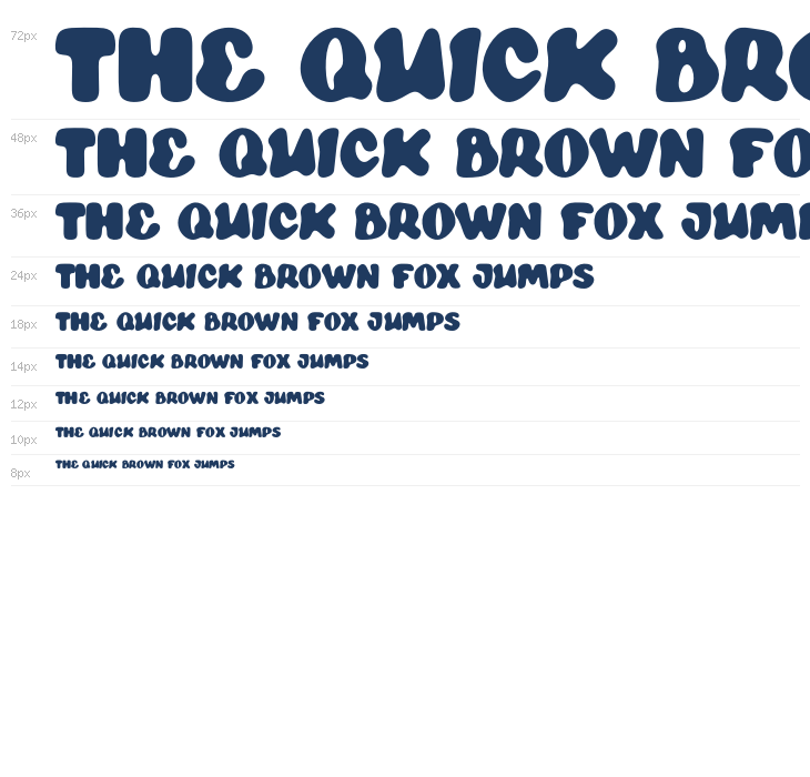 THE KIDS FONT DEMO Waterfall