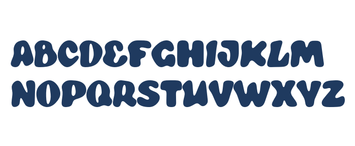 THE KIDS FONT DEMO Lowercase