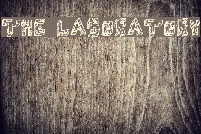 THE LABORATORY Font examples