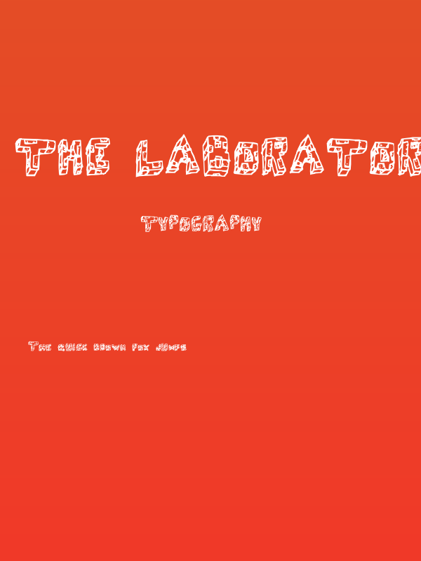 THE LABORATORY Poster