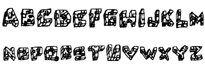 THE LABORATORY Font LOWERCASE