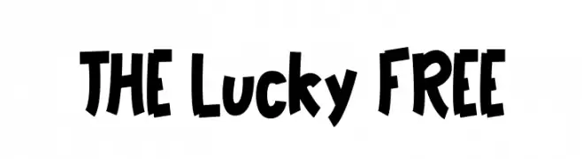 THE Lucky FREE  नि: शुल्क फ़ॉन्ट्स डाउनलोड