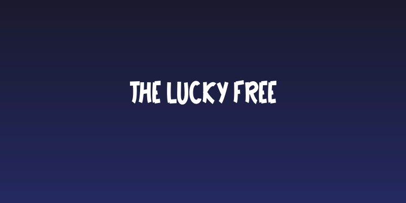 THE Lucky FREE Social Header