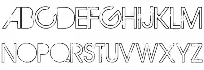 THE MAPLE ORIGINS Schriftart Groß