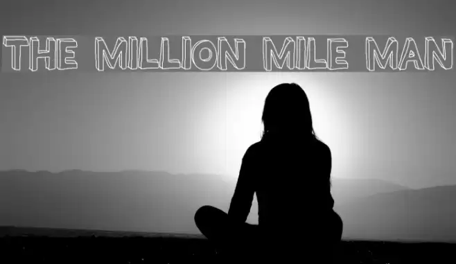 THE MILLION MILE MAN Font examples
