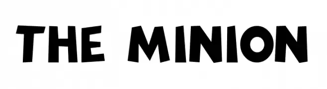 THE MINION  Fuentes Gratis Descargar