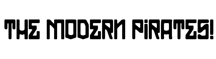 THE MODERN PIRATES!  Descarca Fonturi Gratis