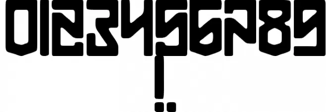 THE MODERN PIRATES! Font OTHER CHARS