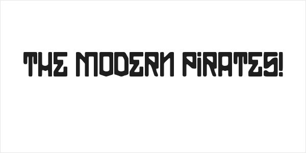 THE MODERN PIRATES! Logo