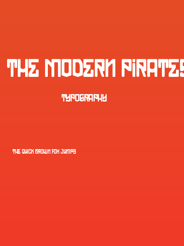 THE MODERN PIRATES! Poster