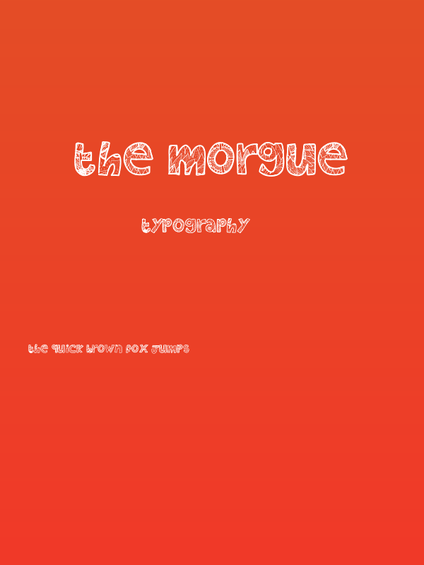 THE MORGUE Poster