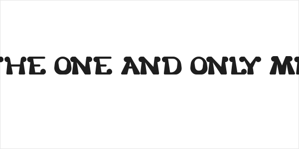 THE ONE AND ONLY ME Logo
