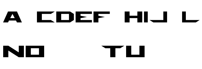THE ONE Font LOWERCASE