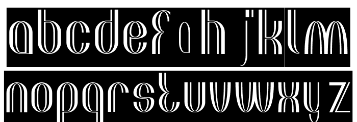 THE QUICK MOTORCROSS-Inverse Font LOWERCASE