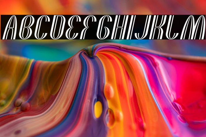 THE QUICK MOTORCROSS Italic Example 1