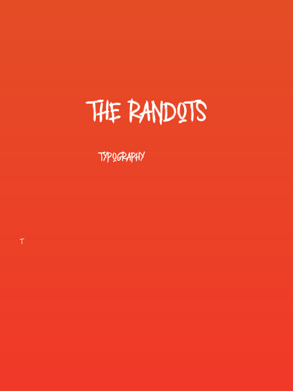 THE RANDOTS Poster