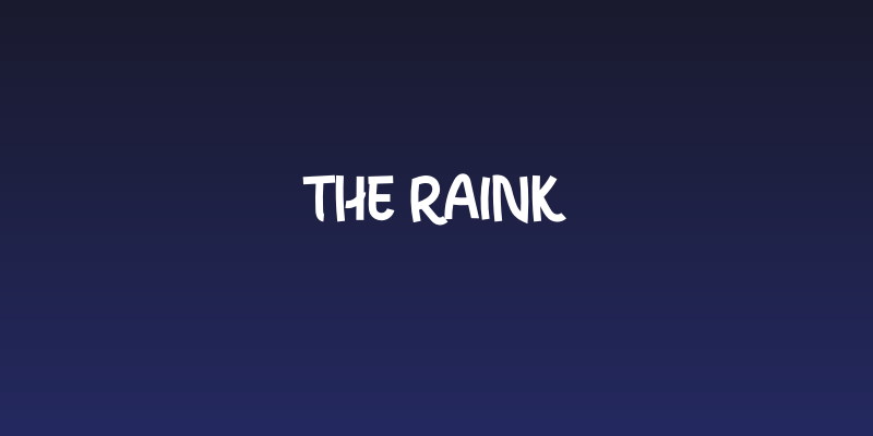 THE RainK Social Header
