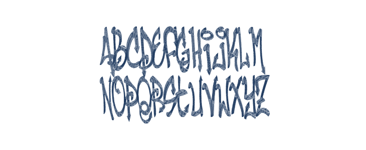 THE SCRIBBER - URBAN HOOK-UPZ Lowercase