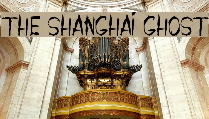 THE SHANGHAI GHOST Font examples