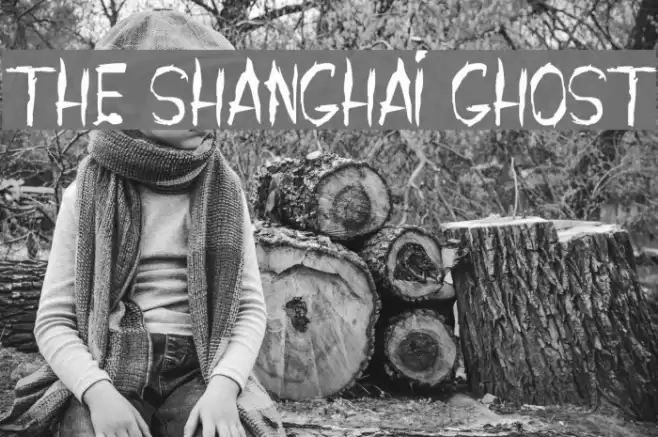 THE SHANGHAI GHOST Font examples