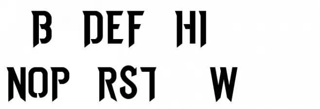 THE SPIDERS WEBFONT خط أحرف كبيرة