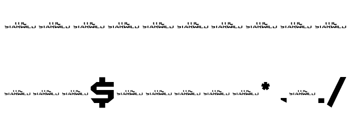 THE STARWILD Font OTHER CHARS