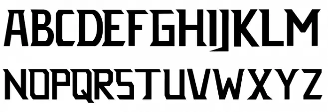 THE THREE Font Litere mari