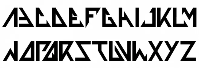 THE TRAINING ARTIST Bold Schriftart Groß