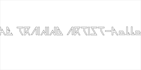 THE TRAINING ARTIST-Hollow Logo