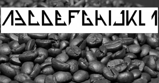 THE TRAINING ARTIST-Inverse Font examples