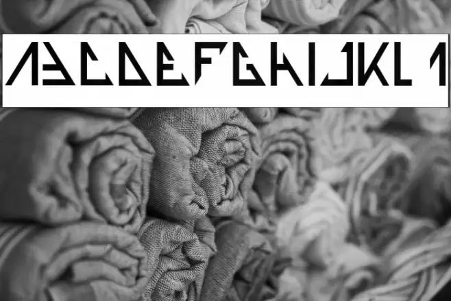 THE TRAINING ARTIST-Inverse Font examples