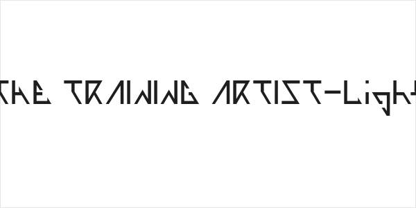 THE TRAINING ARTIST-Light Logo