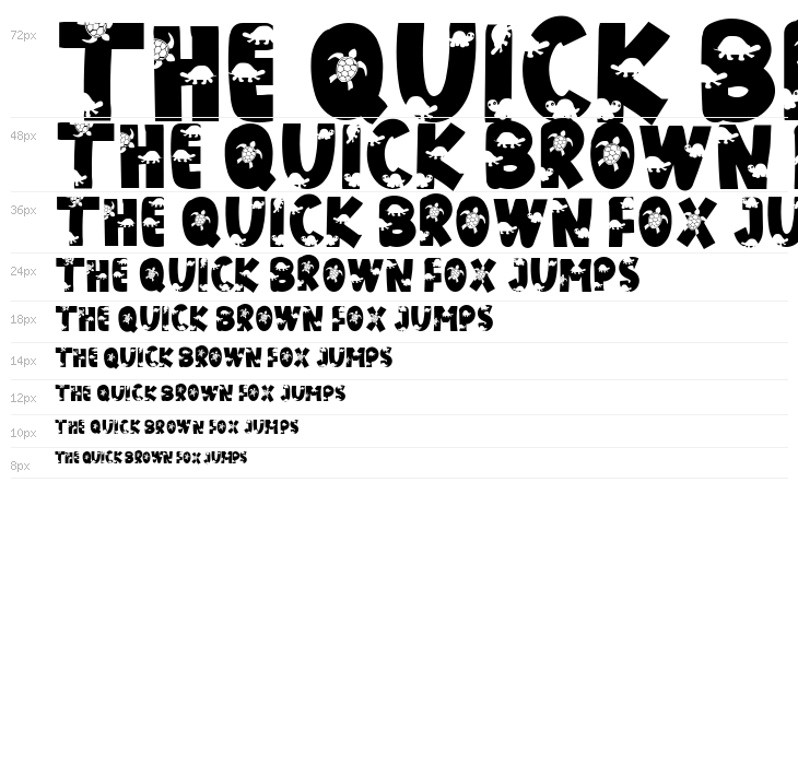 THE TURTLE Waterfall