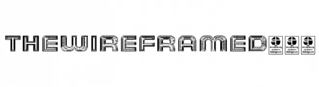 THE WIREFRAME Demo  免费字体下载
