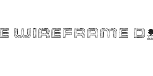 THE WIREFRAME Demo Logo