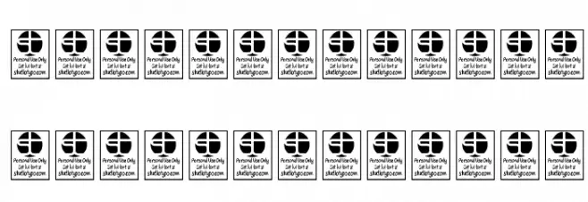 THE WIREFRAME Demo फ़ॉन्ट लोअरकेस