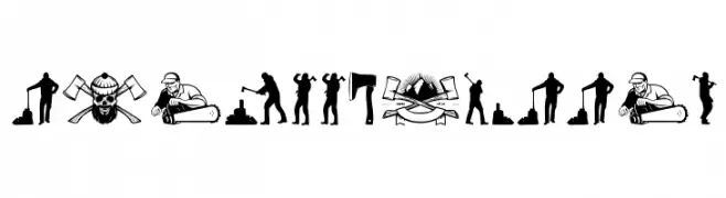 THE WOODCUTTER  Fuentes Gratis Descargar