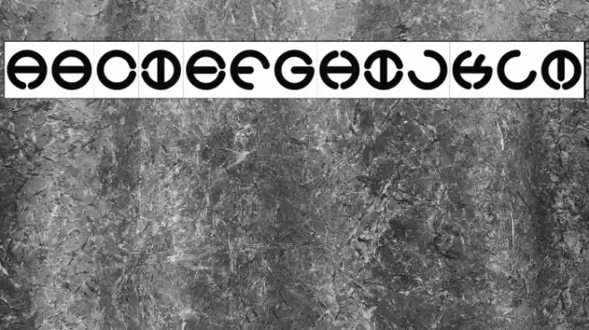 THE WORLD-Inverse Font examples