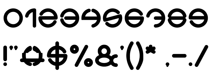 THE WORLD Font OTHER CHARS
