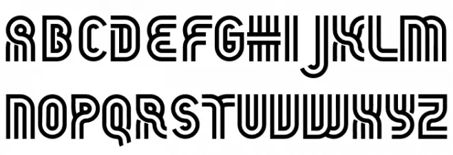 THEATERS DEMO REGULAR 字体 大写